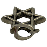 Chrome Hearts Star Of David Pendant Silver