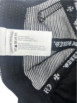 Chrome Hearts F*CK Letter Patch Trucker Cap Black/White