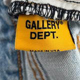 Galery Dept Acid Paint Washed Jeans Blue