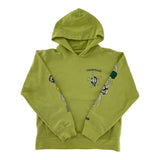 Chrome Hearts Matty Boy Link Hoodie Lime Green