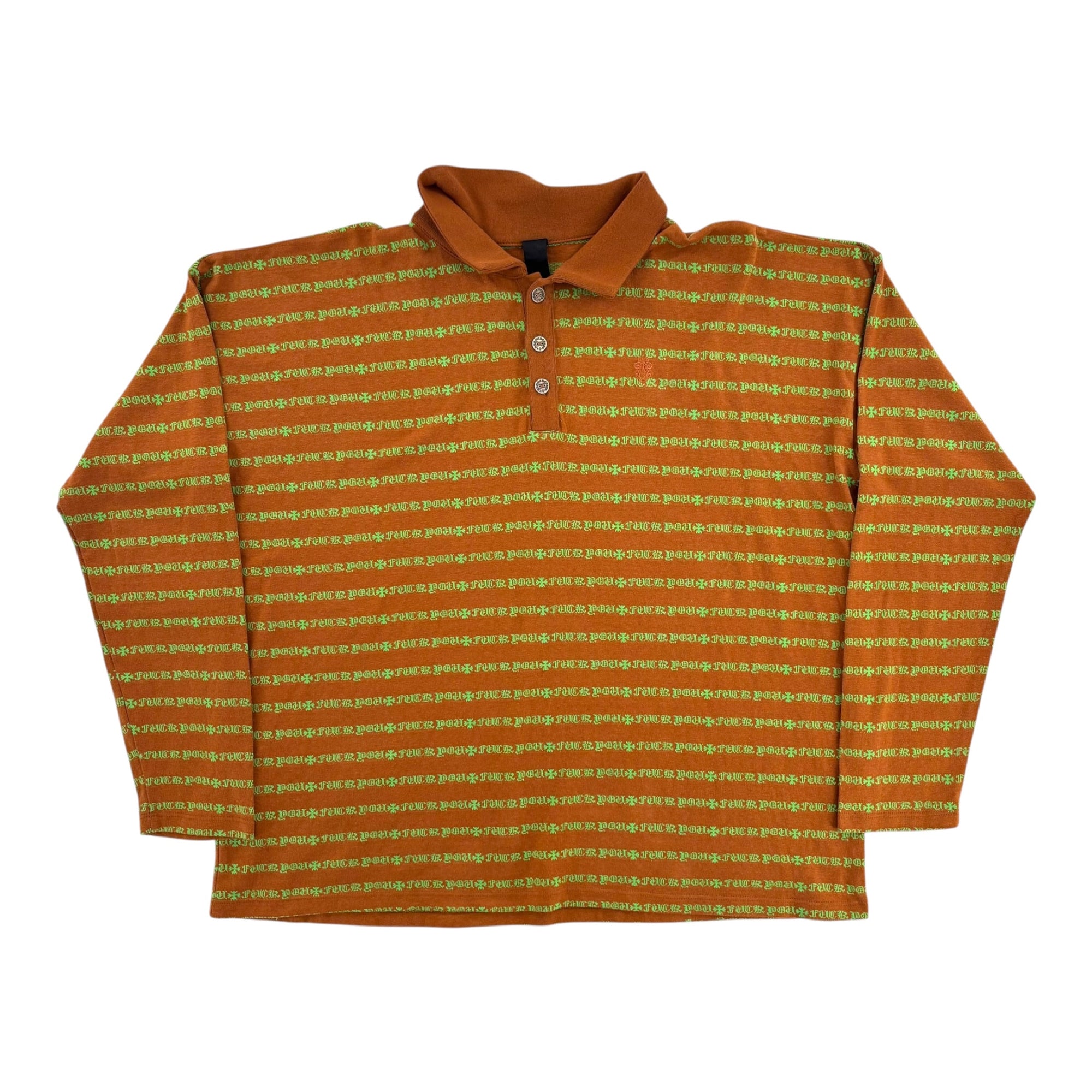 Chrome Hearts Polo Long Sleeve Brown & Green