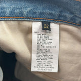 Kapital 14oz Denim STUDS Remake Shorts Light Indigo
