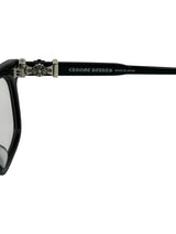 Chrome Hearts Cox Ucker Glasses Black Silver