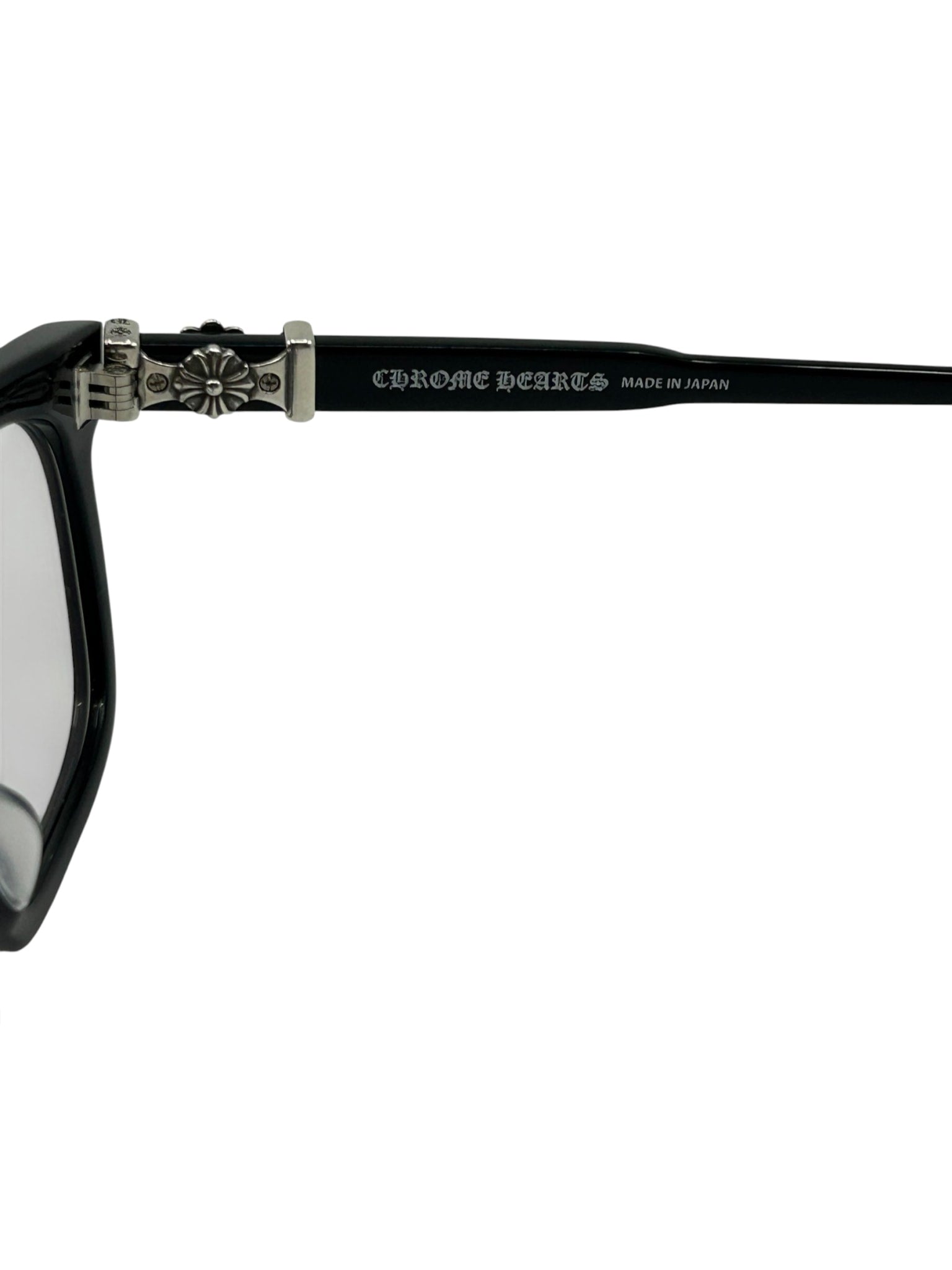 Chrome Hearts Cox Ucker Glasses Black Silver
