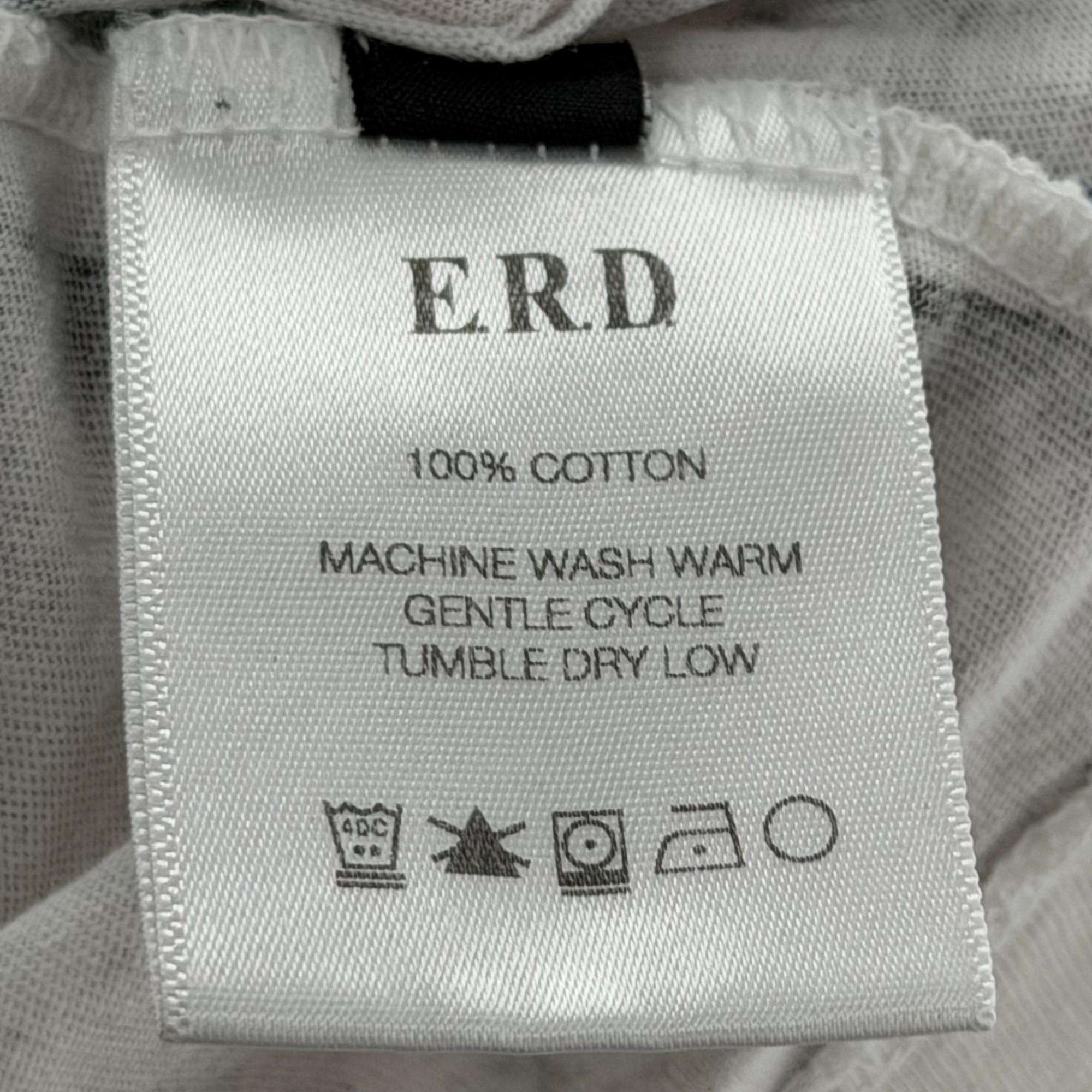 ERD Boys Smoking Shirt White