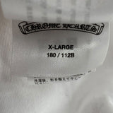 Chrome Hearts Tokyo Exclusive Scroll Logo Tee White
