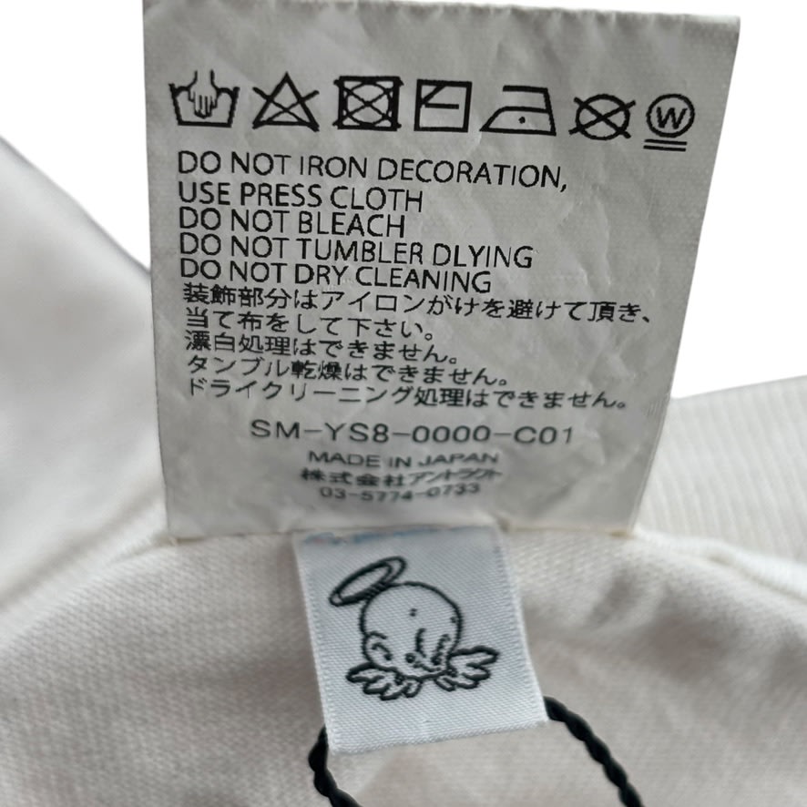 Saint Tears 2 Lives Crew Shirt White