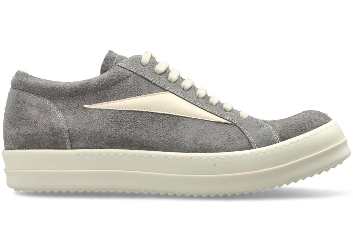 Rick Owens Vintage Low Sneaker Steel Milk