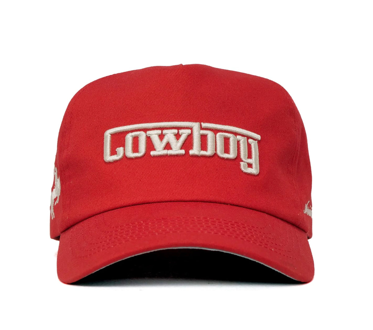 Arriviste Cowboy Snapback Red