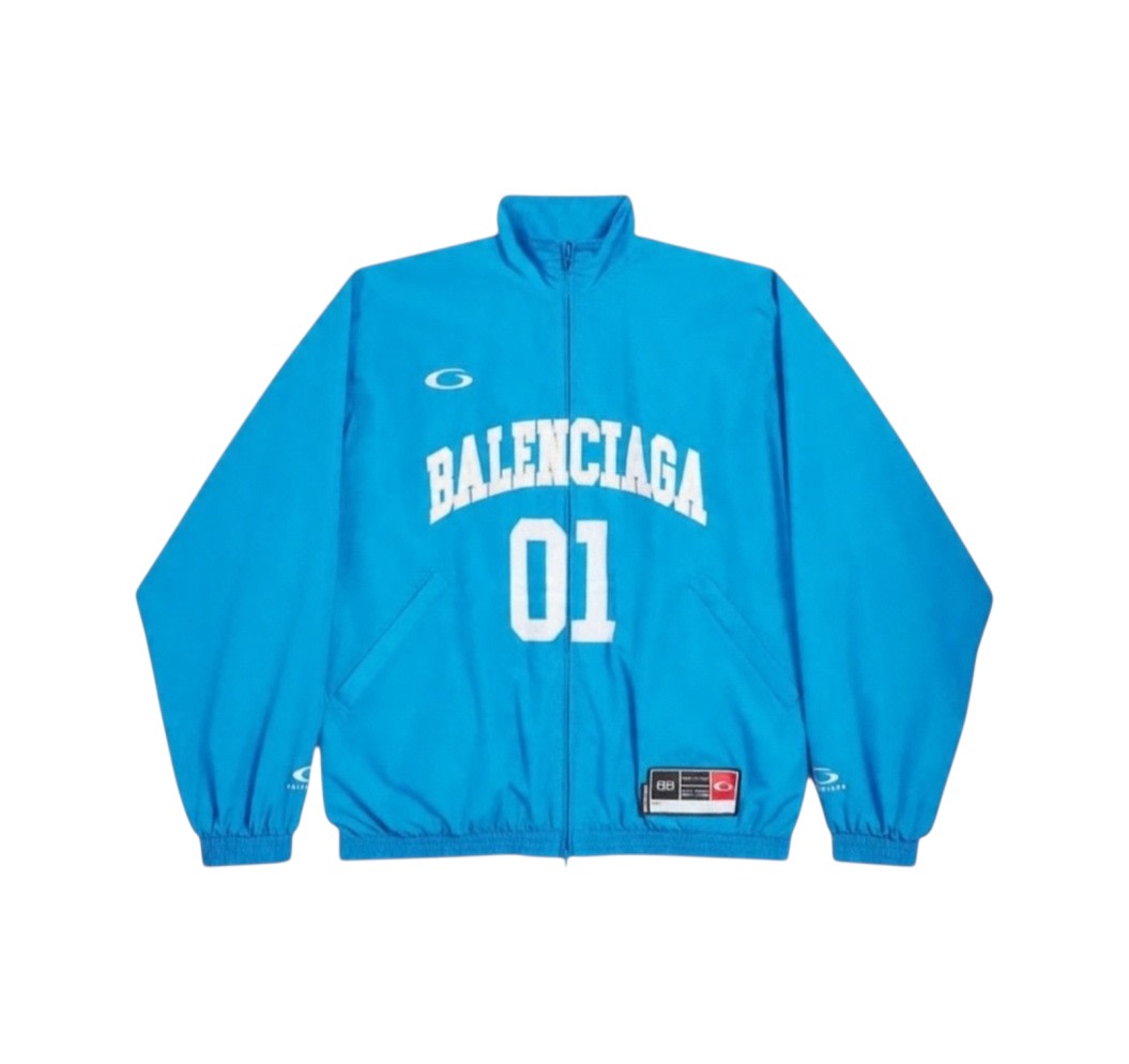 Balenciaga Basketball Series Tracksuit Jacket Blue