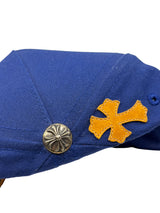 Chrome Hearts Cross Patch Cap Blue/Yellow