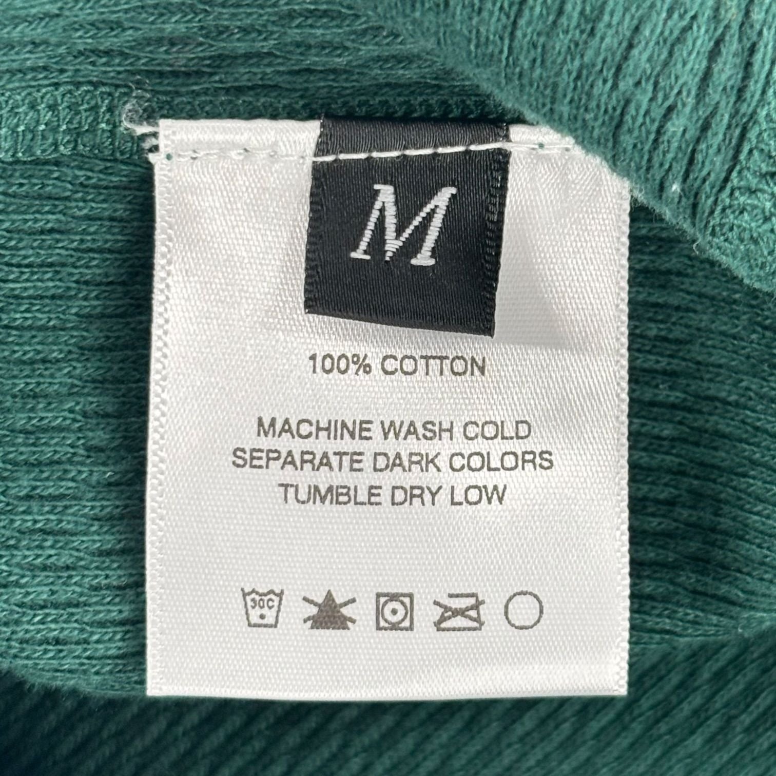 ERD Distressed Thermal Long Sleeve Shirt Green