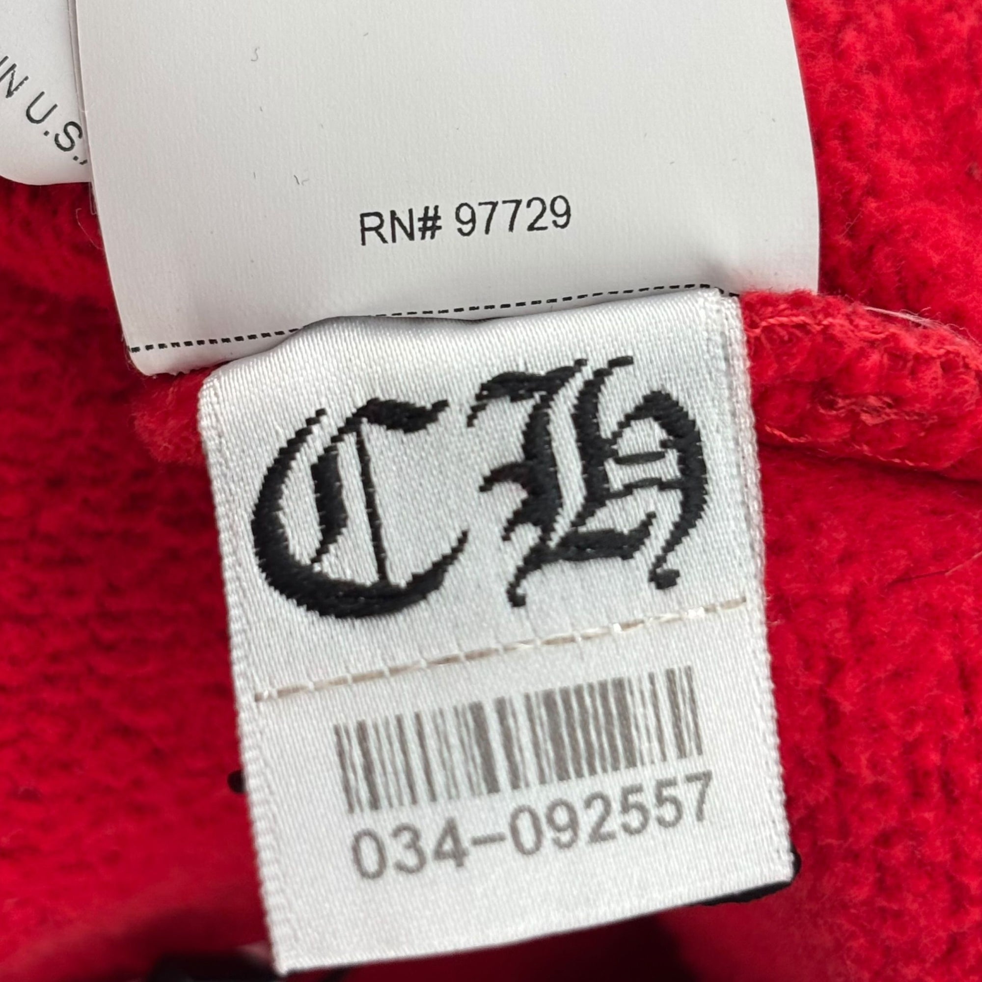 Chrome Hearts Triple Cross Sweatshorts Red