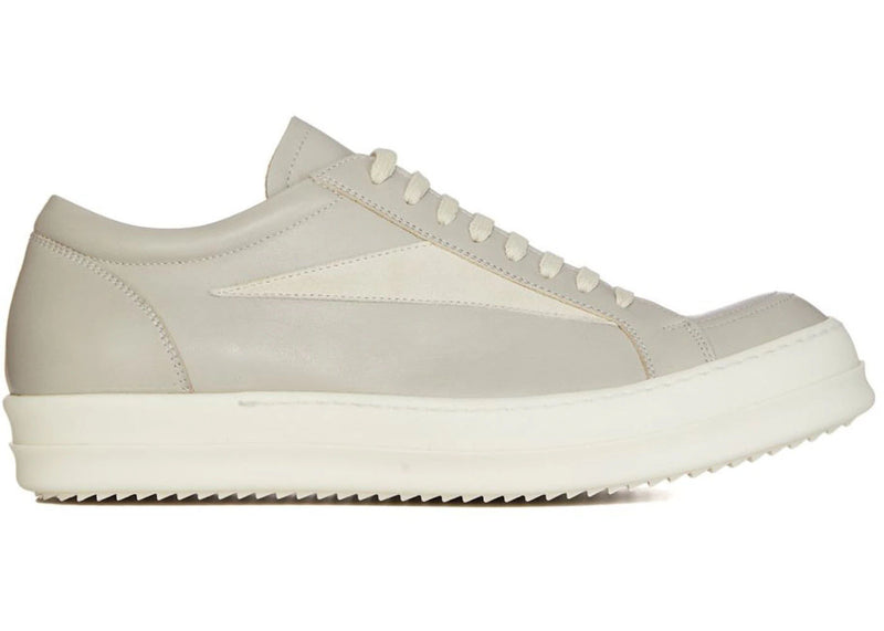 Rick Owens Lido Vintage Pearl Milk Sneaker