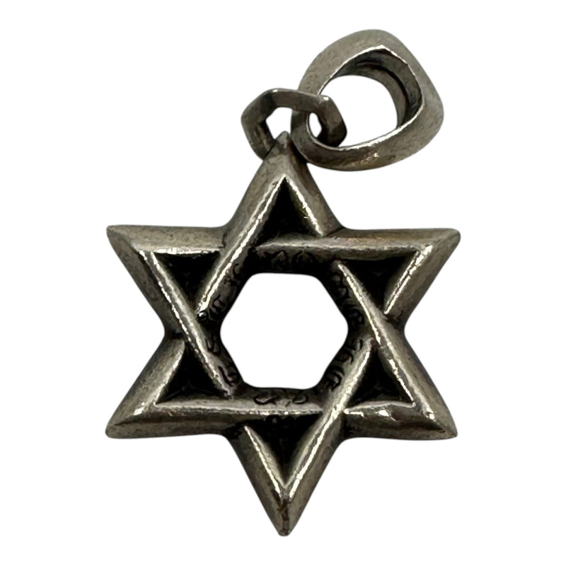 Chrome Hearts Star of David Pendant Silver