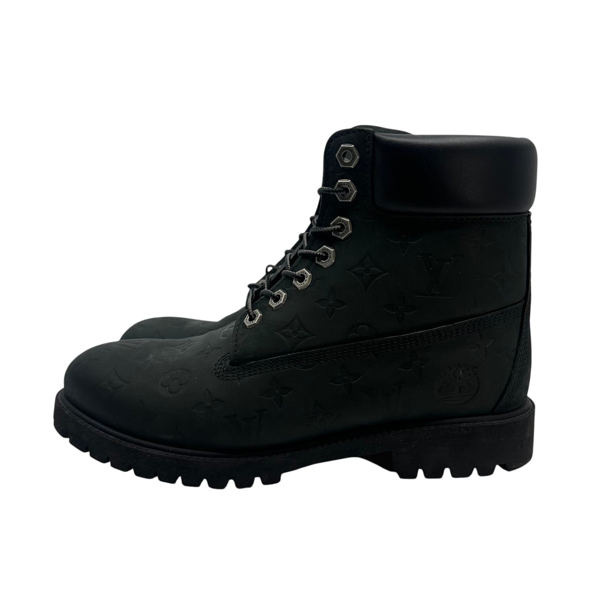 Louis Vuitton Timberland 6" Ankle Boot Black Monogram