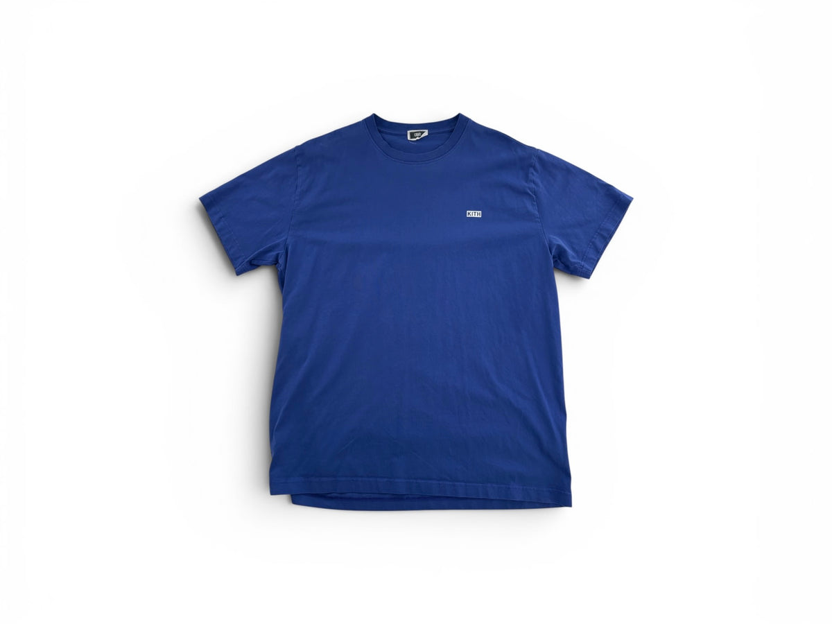 Kith Logo Tee Blue