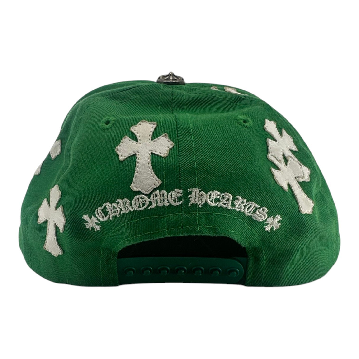 Chrome Hearts Cross Patch Hat Green
