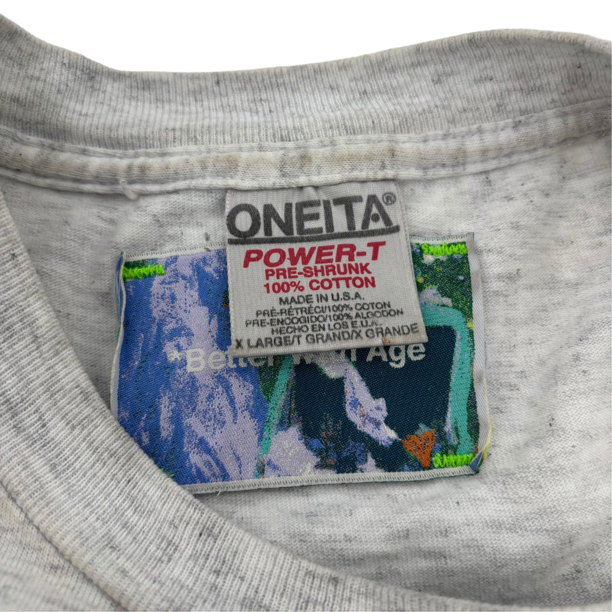 Better With Age 'Fuck BWA' Shirt Grey