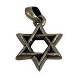 Chrome Hearts Star Of David Pendant Silver