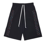 Cactus Valley Crystal Cactus Sweat Shorts Black