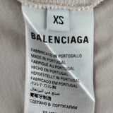 Balenciaga Tape Logo Shirt White