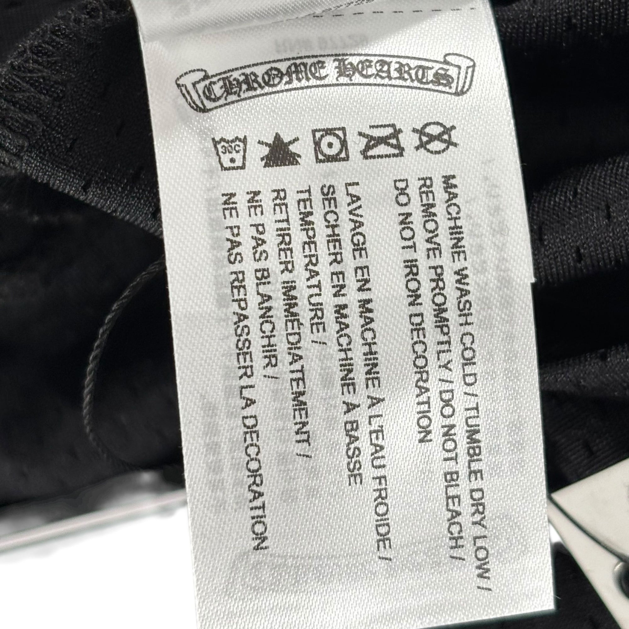 Chrome Hearts Stadium Mesh L/S Jersey Black