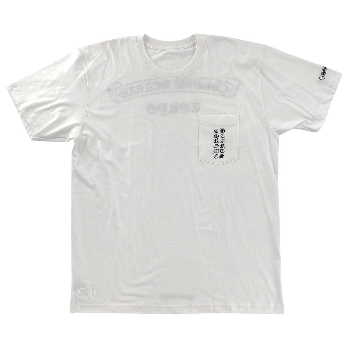Chrome Hearts Tokyo Exclusive Scroll Logo Tee White