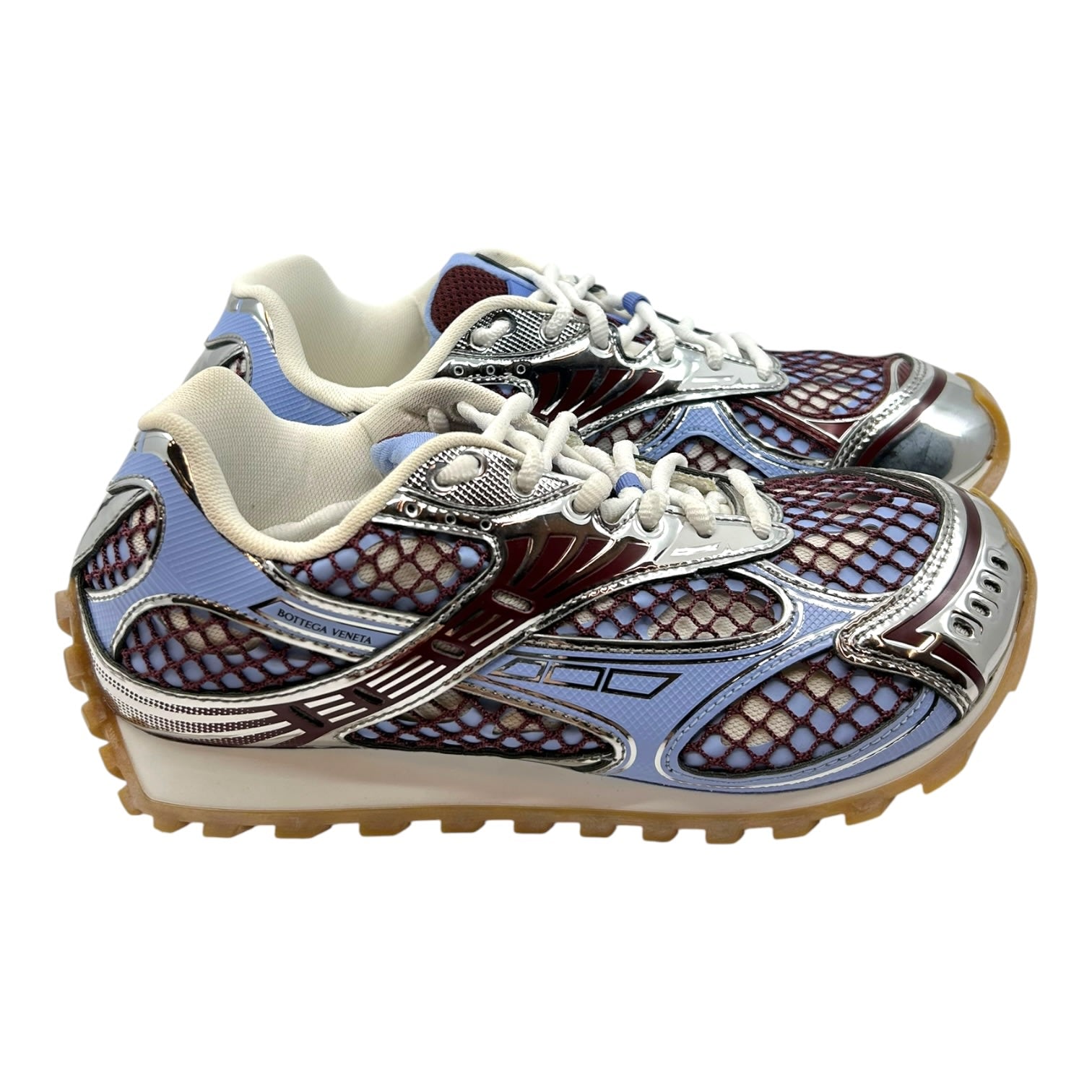 Bottega Venetia Orbit Sneaker Barolo Mismatched Size