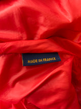 Louis Vuitton LVSE Flower Quilted Hoodie Jacket Red