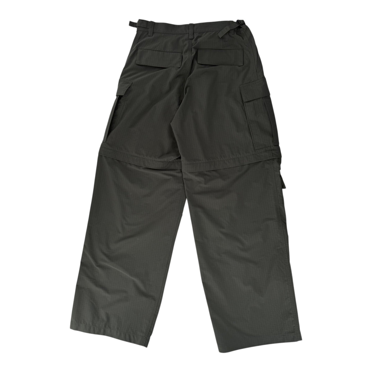 Balenciaga Unity Logo Nylon Cargo Pants Green