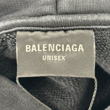 Balenciaga Burning Unity Hoodie Black