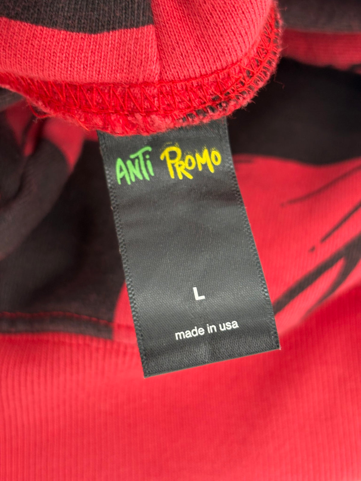 Matty Boy Anti Promo 99 Eyes Las Vegas Hoodie Red