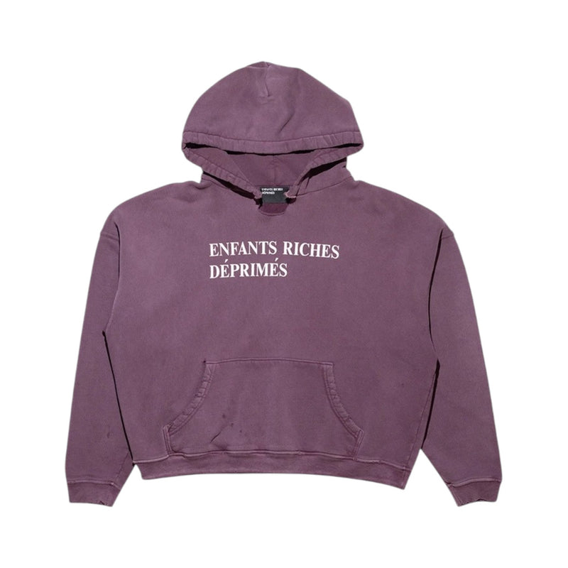ERD Classic Logo Hoodie Mud Red