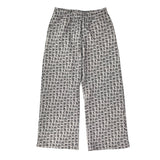HMDD Old English Sweatpants White & Black