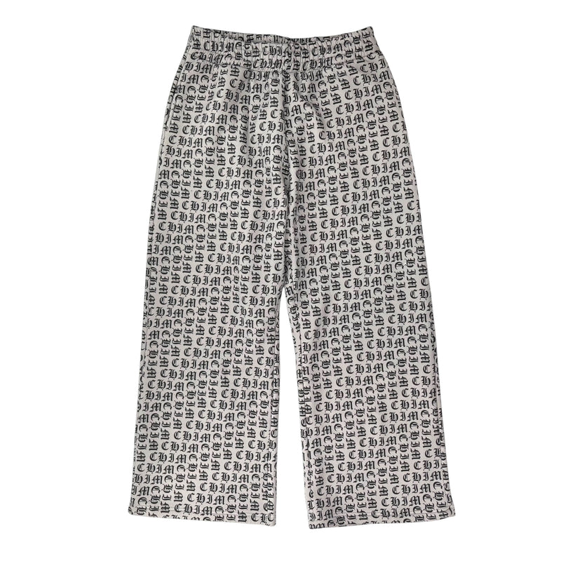 HMDD Old English Sweatpants White & Black