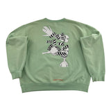 Chrome Hearts Matty Boy Lust Crewneck Sweatshirt Seafoam