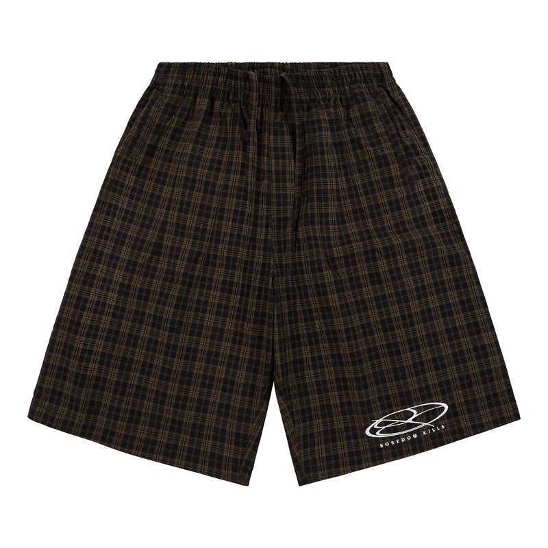 Boredom Kills Lounge Short Brown
