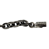 Chrome Hearts Silver Paper Chain Necklace 18"