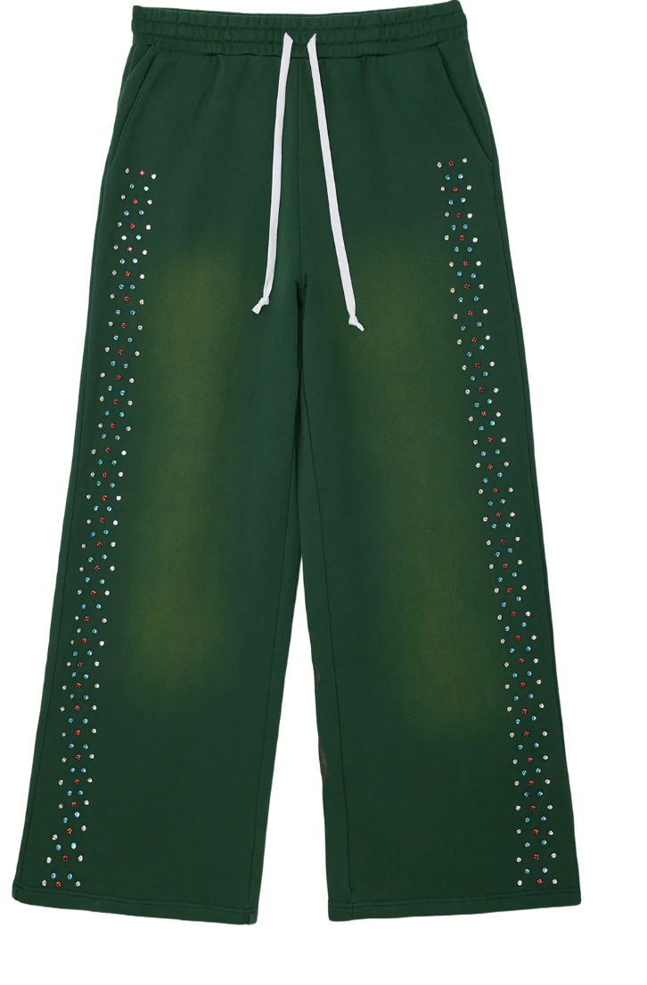 Cactus Valley Hidden Crystal Pants Green