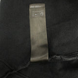 Balenciaga Tape Type Ripped Pocket Hoodie Black