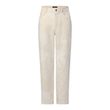Louis Vuitton Damoflage Jacquard Denim Skate Pants Biege