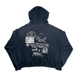 Paly Birdman Of Silver Lake Zip Up Hoodie Black