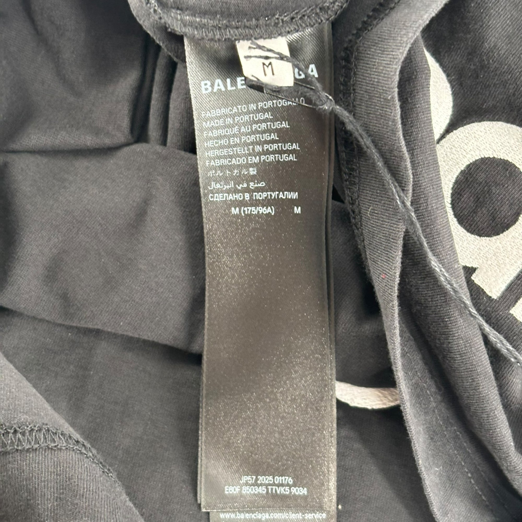 Balenciaga 3B Sports Icon Tee Black
