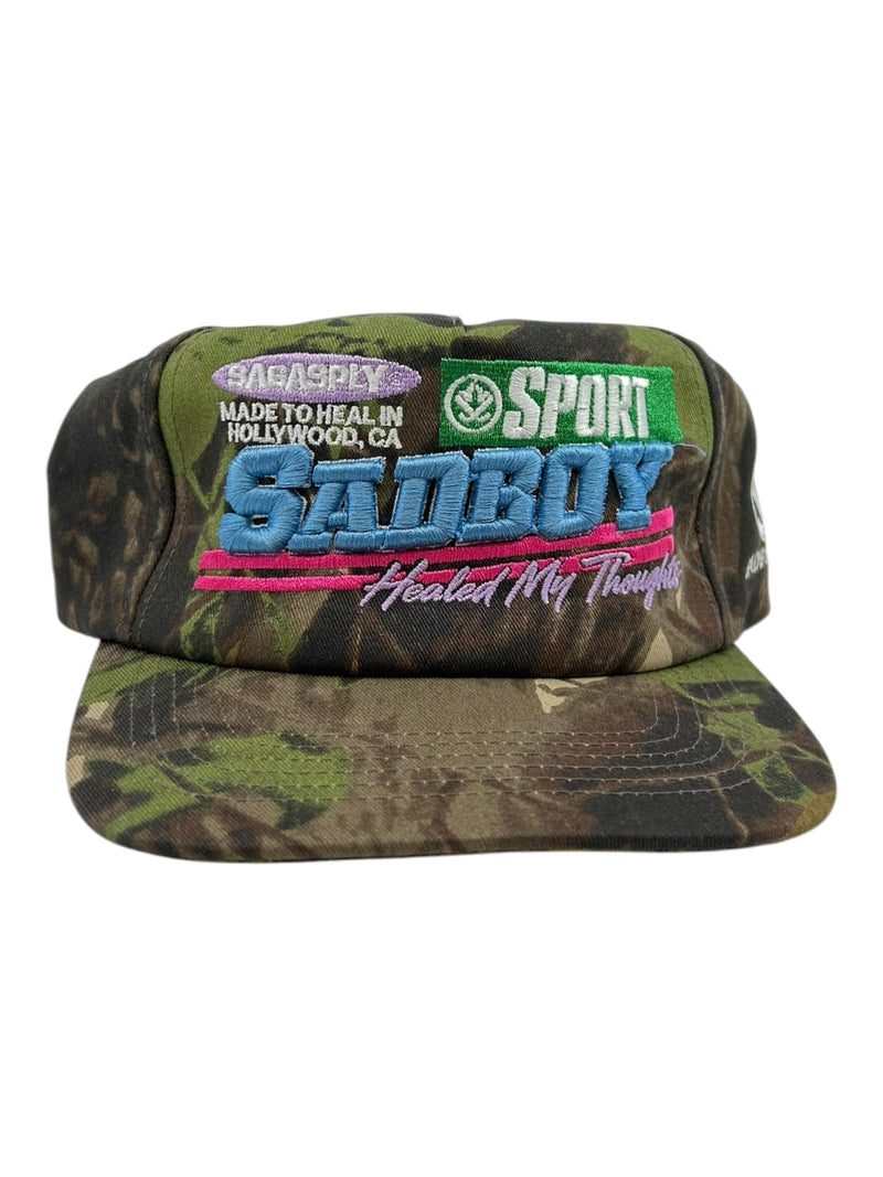 Sadboy Saga Trucker Hat Camo