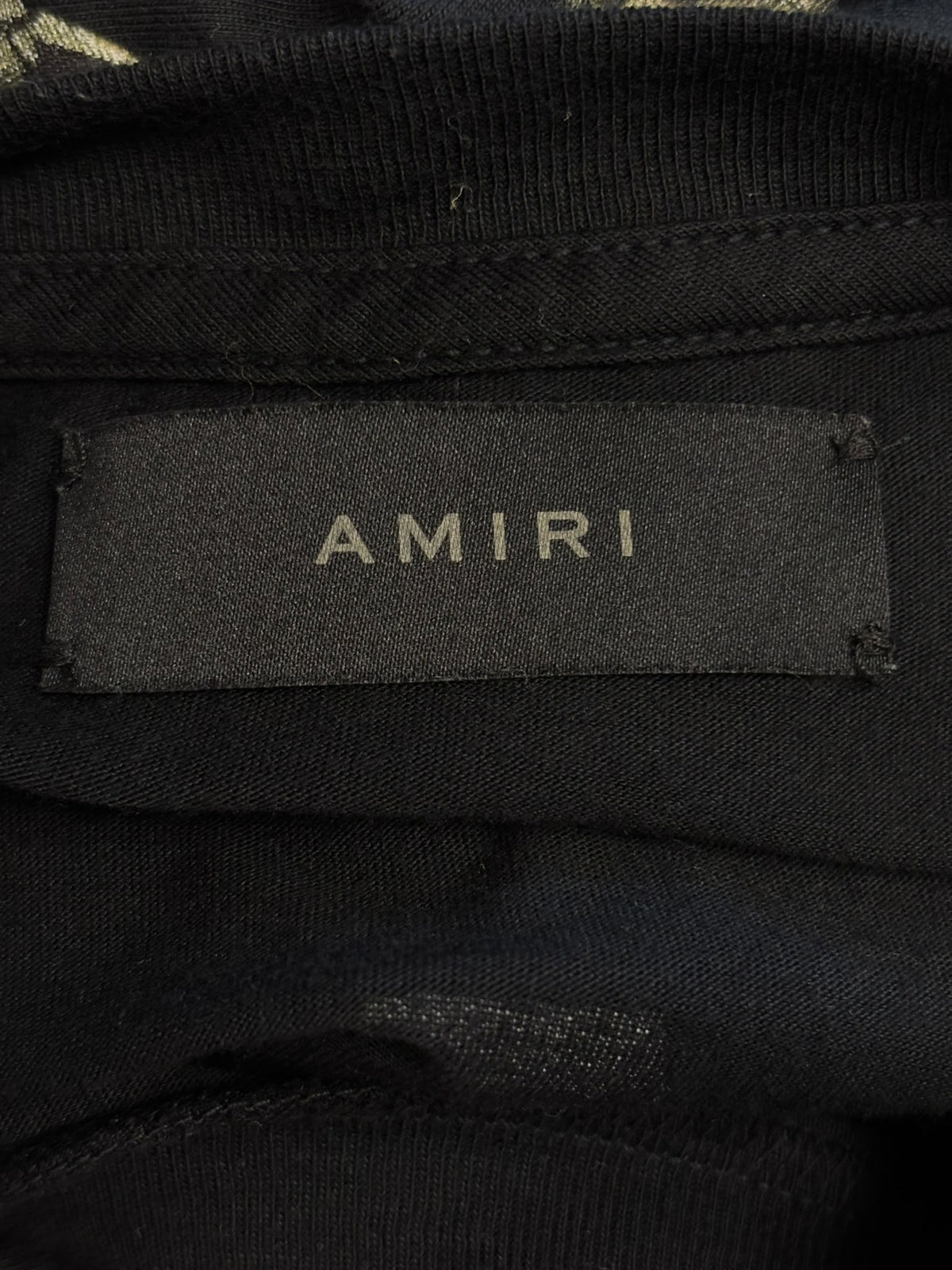 AMIRI Rattlesnake Interlocking MA Core Logo Tee Black