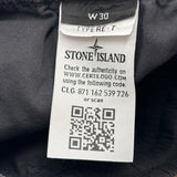 Stone Island Cinched Pants Black
