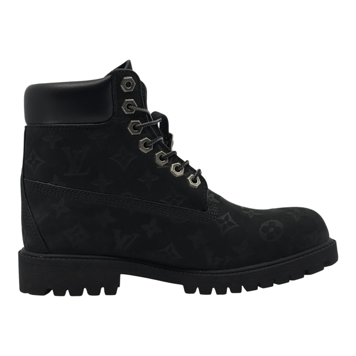 Louis Vuitton Timberland 6" Ankle Boot Black Monogram