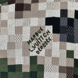 Louis Vuitton Damier Cotton Jacquard Pullover Green