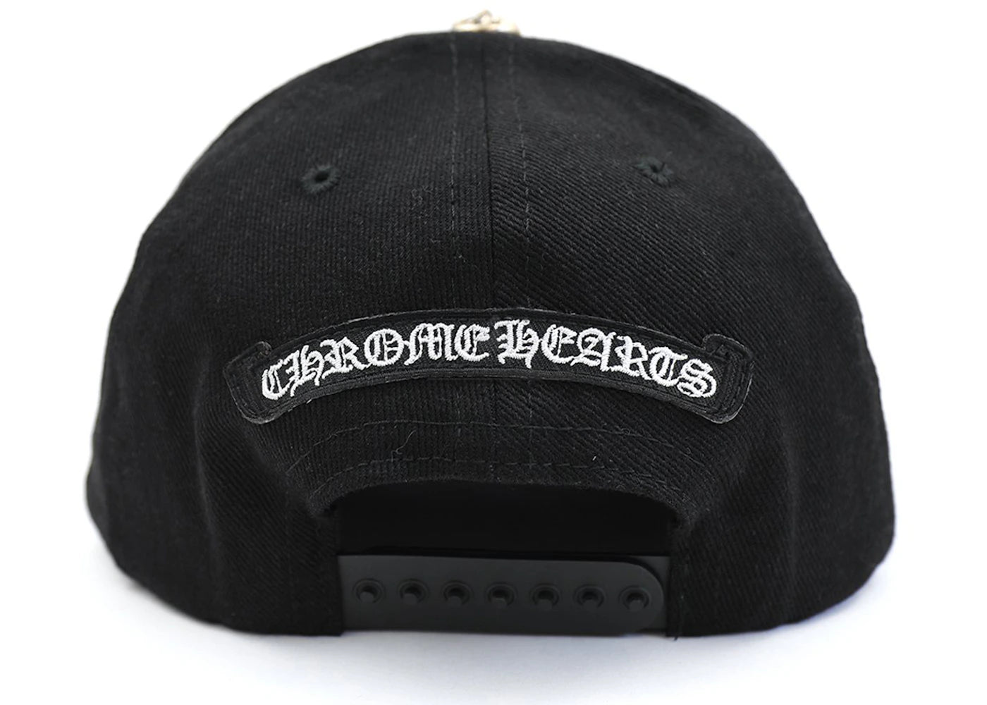 Chrome Hearts Horseshoe Denim Baseball Hat Black